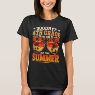 Goodbye 4th Grade Graduation To Middle School T-Shirt