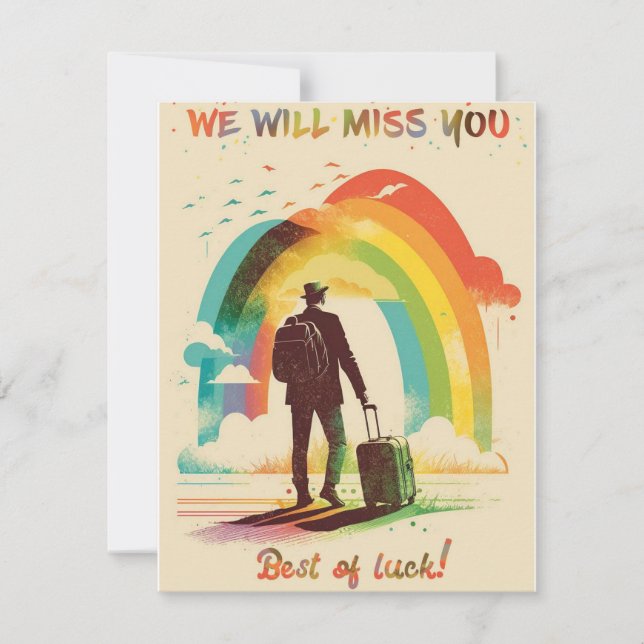 Goodbye and Best of Luck Adventure Card (Front)