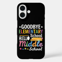 Goodbye Elementary School Hello Middle School