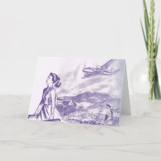 Goodbye Good Luck Card