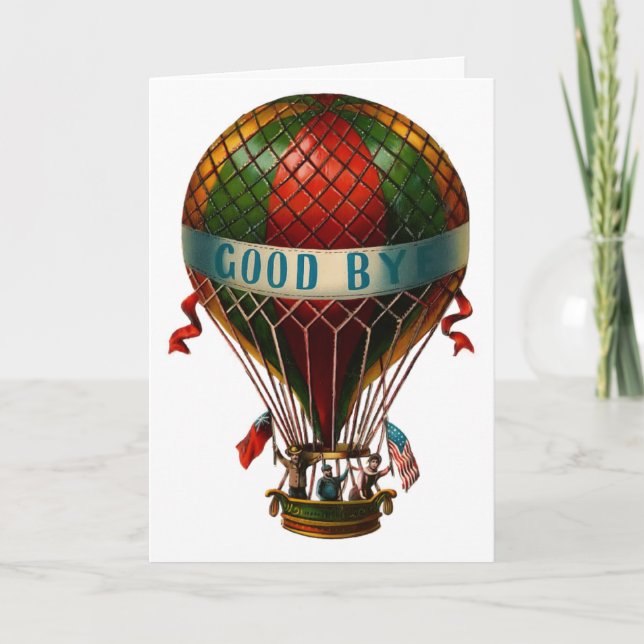 Goodbye Greeting Card (Front)
