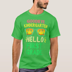 Goodbye Kindergarten Class of 2034 2022 Grad Hello T-Shirt