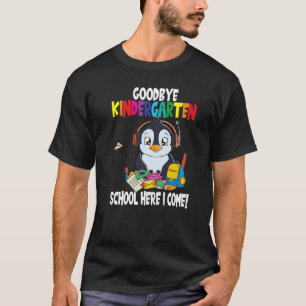 Goodbye Kindergarten School Enrolment Gaming  6 T-Shirt