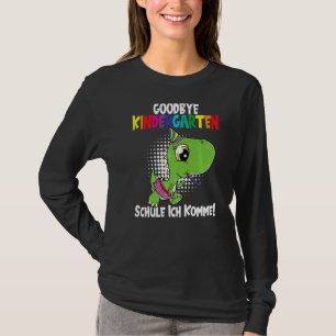 Goodbye Kindergarten School I'm Coming Dino School T-Shirt
