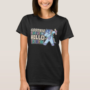 Goodbye Middle School Hello High School 8th Grade T-Shirt