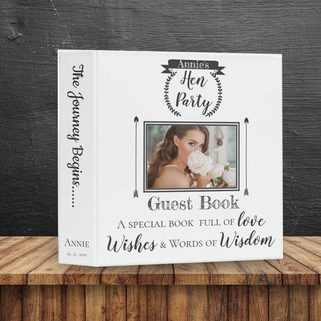 Goodbye Miss Hello Mrs Hen Party Bachelorette Binder (Creator Uploaded)