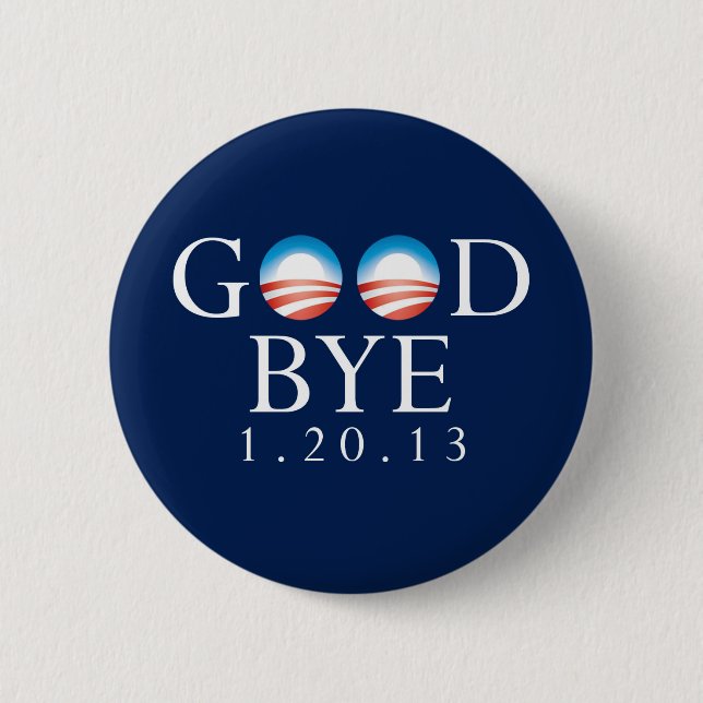 Goodbye Obama Button (Front)