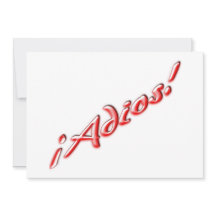 Goodbye party invitation