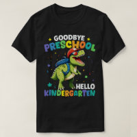  Goodbye Preschool Graduation Dinosaur T rex 