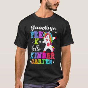 Goodbye Preschool Graduation Hello Kindergarten Pr T-Shirt