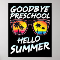Goodbye Preschool Graduation Tee Teachers Kids Hel