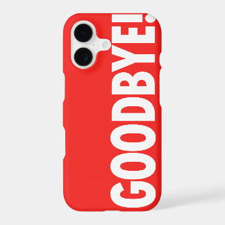 GOODBYE! Red