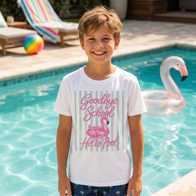 Goodbye School Hello Pool T-Shirt (Creator Uploaded)