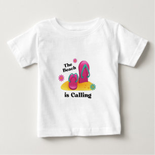 Goodbye School Hello Summer Beach Holiday Baby T-Shirt
