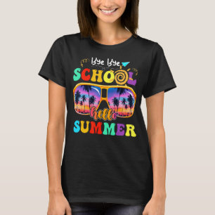 Goodbye School Hello Summer Last Day Of School Boy T-Shirt