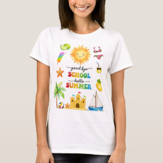 Goodbye School Hello Summer Party T-Shirt