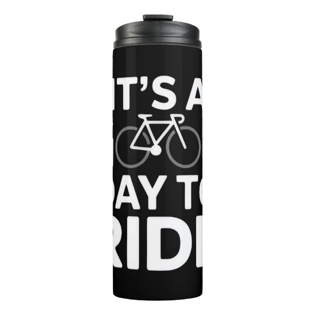 GoodDayToRide Thermal Tumbler (Front)