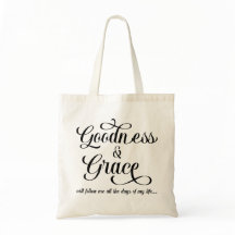Goodness & Grace Tote Bag