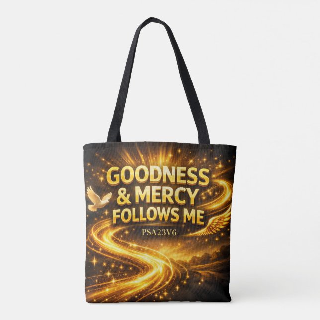 Goodness & Mercy Tote Bag (Back)