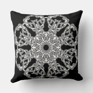 Goodness Octa Glyph Throw Pillow