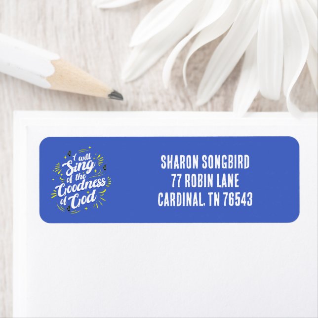 Goodness of God Typographic Joyful (En situation)