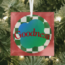 Goodness Quote Classic Red&Green Typography