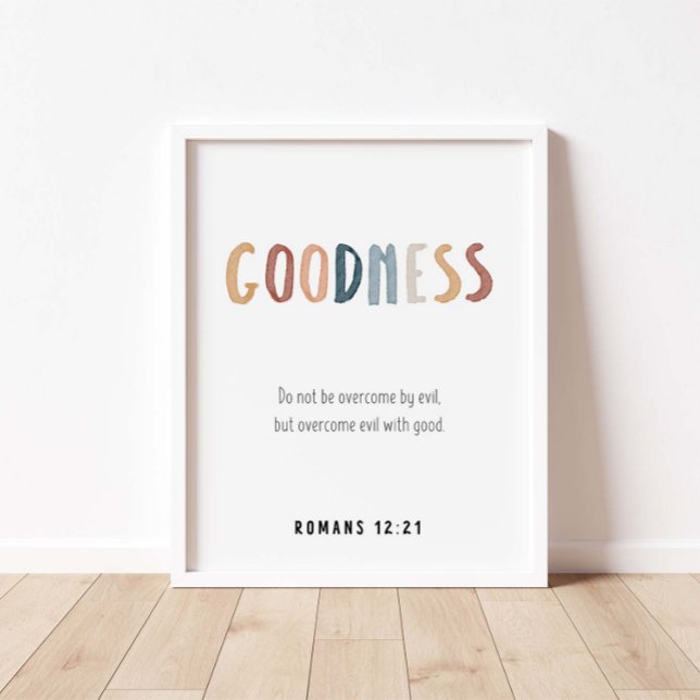 Goodness the fruit of the spirit poster (Creator Uploaded)