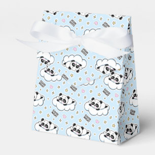 Goodnight Sleeping Panda Bear Favor Box