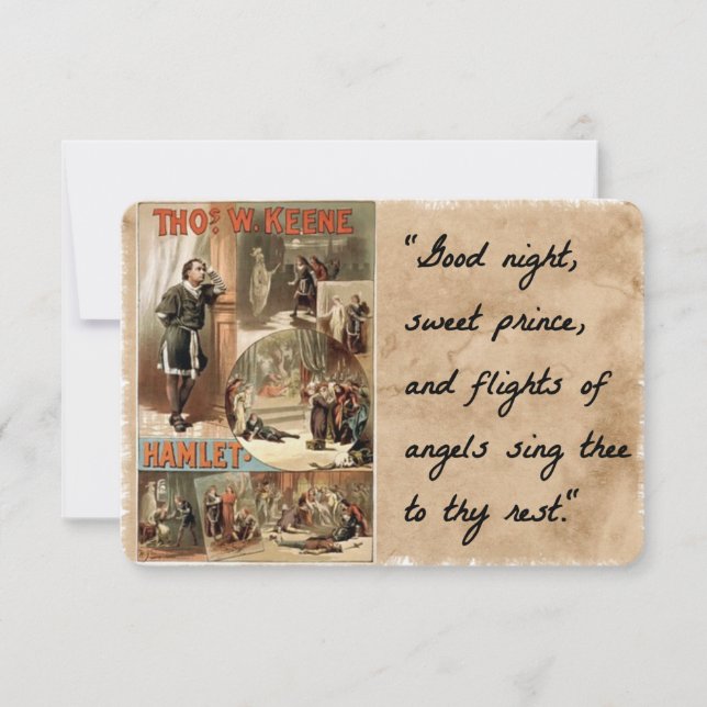 Goodnight Sweet Prince Card (Front)