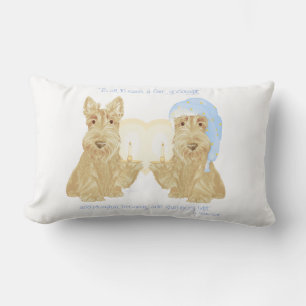 Goodnight Wheaten Duo Lumbar Pillow