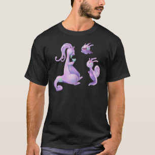 Goodra, Sliggoo, Goomy Sticker T-Shirt