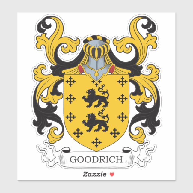 Goodrich Family Crest (Sheet)