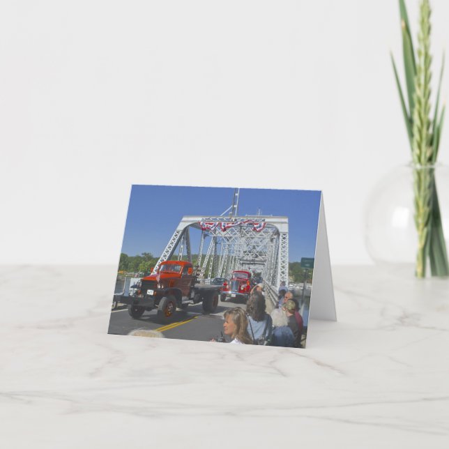 Goodspeed Bridge Centennial Notecard (Front)