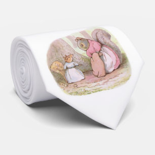 Goody and Mrs Hackee (Squirrels) (Beatrix Potter) Tie