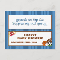 Goody Bag Topper All-Star Blue