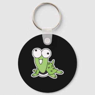 goofy baby turtle keychain