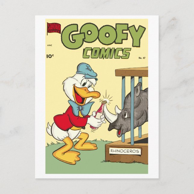 Goofy Comics, #47 Postcard (Front)