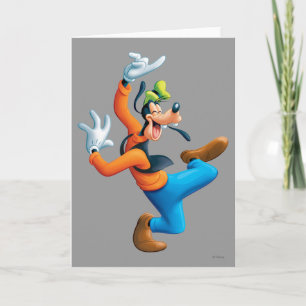 Goofy   Dancing Card
