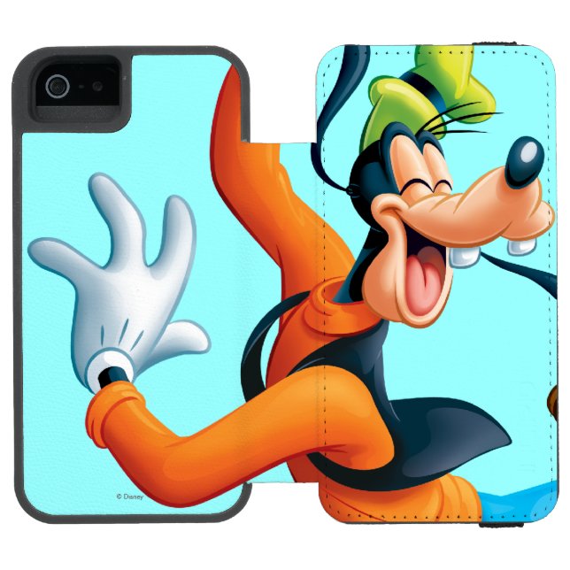 Goofy | Dancing Incipio iPhone Wallet Case (Folio Open)