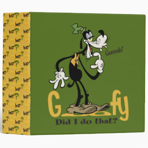 Goofy - Did I do that? Binder