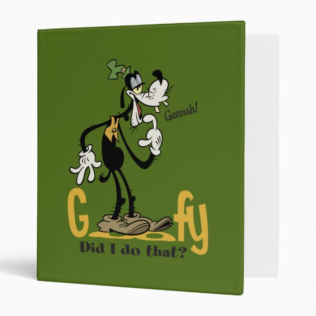 Goofy - Did I do that? Binder (Front/Inside)
