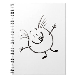 Goofy Doodle Guy Notebook