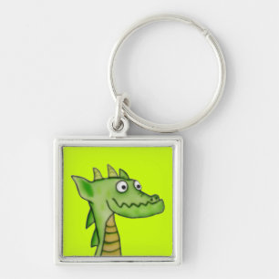 Goofy Dragon Keychain