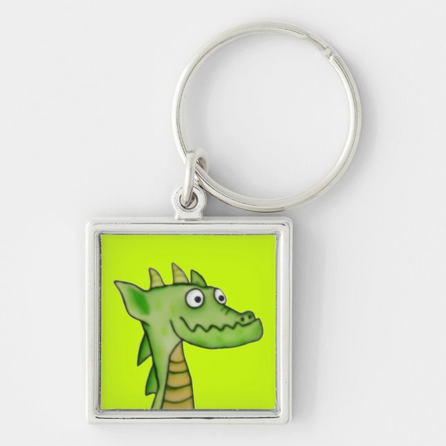 Goofy Dragon Keychain (Front)