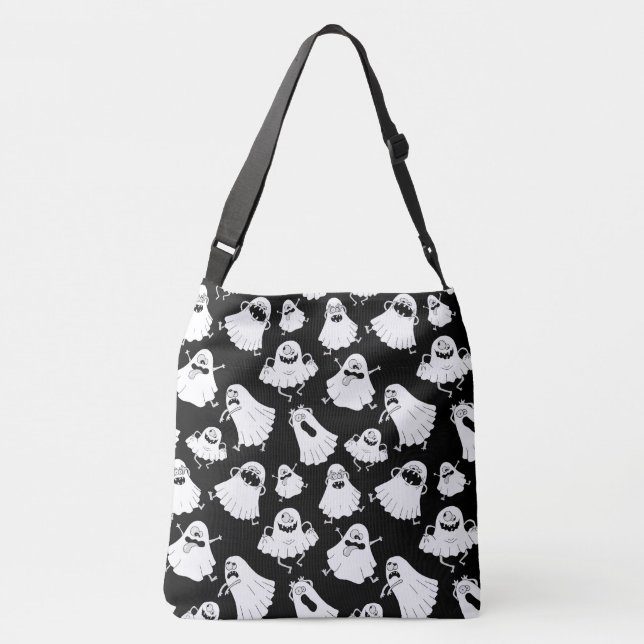 Goofy Ghosts Cross-Body Bag (Back)