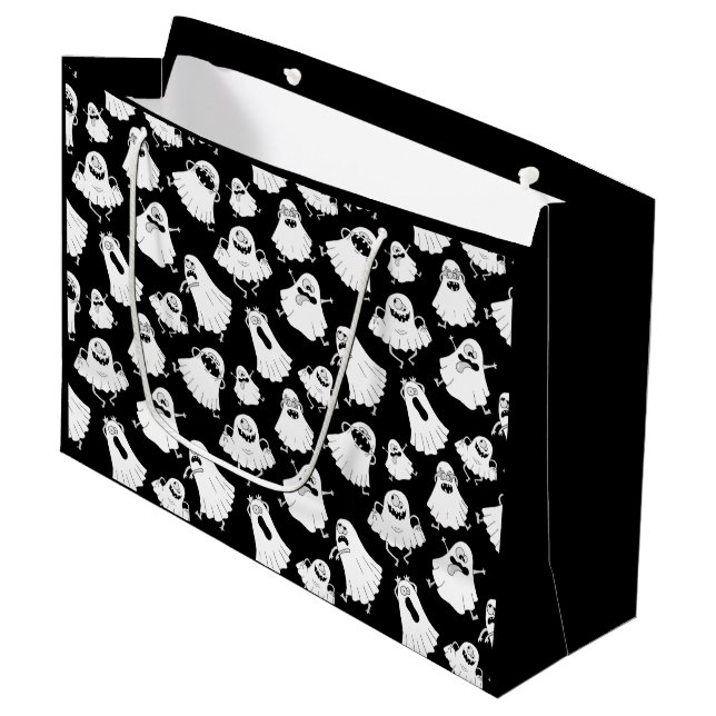 Goofy Ghosts Gift Bag (Front Angled)