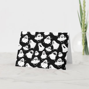 Goofy Ghosts Greeting Card (Blank)