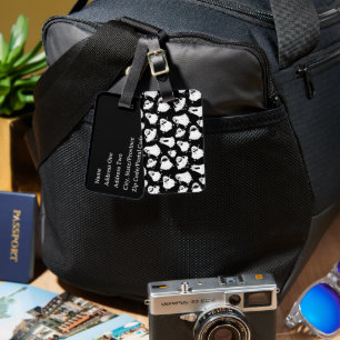 Goofy Ghosts Luggage Tag