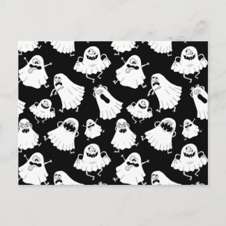 Goofy Ghosts Postcard