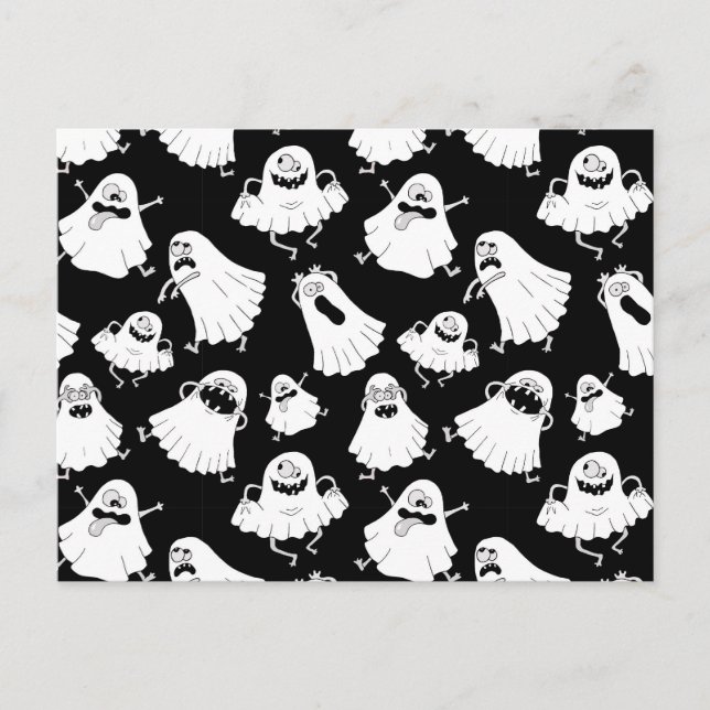 Goofy Ghosts Postcard (Front)